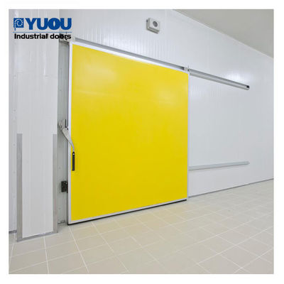 Steel Freezer Room Door Automatic Double 220V Cold Storage 45℃