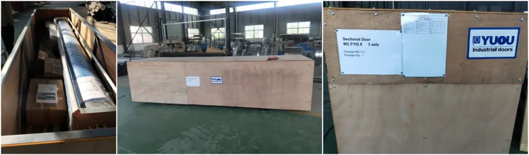 Porta automatica rapida ad alta velocità della chiusura lampo di riparazione automatica dell'isolamento termico